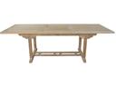Bahama 71-94 Inch Rectangular Extension Dining Table in Natural Teak