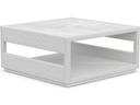 Cyprus Square Coffee Table with Helena Dekton Top and Bone Wicker
