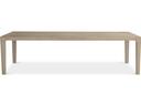 Edenton 108-Inch Teak Rectangular Dining Table in Sea Oat