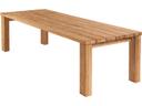 Titan 118-Inch Rectangular Rustic Teak Dining Table