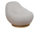 Gem Airtouch Lounge Chair with Teak Swivel in Sand
