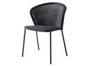 Cane-line Lean Dining Side Chair in Black