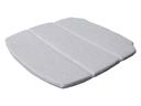 Breeze Light Grey Natte Chair Cushion