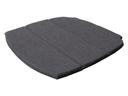 Breeze Black Natte Chair Cushion