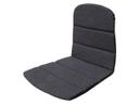 Breeze Black Natte Chair Seat/Back Cushion