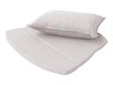 Breeze Sand Natte Lounge Chair Cushion Set