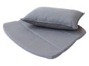 Breeze Grey Natte Lounge Chair Cushion Set