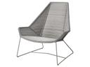 Cane Line Breeze Taupe Weave Highback Chair