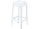 Fox Glossy White Counter Stool