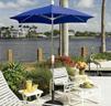 Fiberbuilt Home 7.5 Foot Hexagon Aluminum Market Umbrella