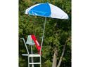 Frankford Lifeguard 6.5 Foot Hexagon Manual Lift Patio Umbrella