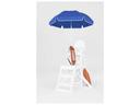 Frankford Lifeguard 78 Inch Hexagon Fiberglass Rib Patio Umbrella