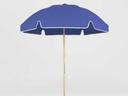 Frankford Avalon 6.5 Foot Hexagon Manual Lift Patio Umbrella