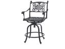 Michigan Cast Aluminum Swivel Balcony Stool - Welded