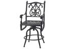 Florence Cast Aluminum Swivel Balcony Stool