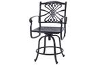 Bella Vista Cast Aluminum Swivel Patio Counter Stool