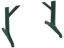 Alpha Resin Amazon Green Lateral Table Base