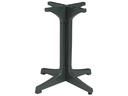 Alpha Small Pedestal Table Base in Amazon Green