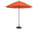 Windmaster 7.5 Foot Round Fiberglass Umbrella in Orange