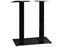 Gamma Lateral 16 x 28 Inch Bar Height Table Base in Black