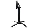 Quattro Aluminum Black Contact Terrace Dining Height Table Base