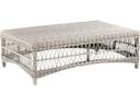 Southampton 45-Inch Wicker Rectangular Coffee Table