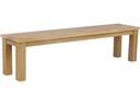 Tuscany 6-Foot Distressed Teak Backless Bench in Vintage Teak