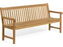 Classic 72 Inch Teak Bench in Natural