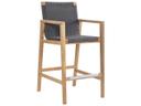 Admiral Counter Stool in Charcoal