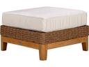 Boca Teak and Wicker Ottoman