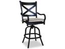 Monterey Aluminum Outdoor Patio Counter Stool