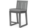 Redondo Aluminum Bar Stool in Slate