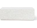 Mixx Bloc Rectangular Coffee Table in Ivory Terrazzo Concrete