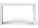 Mixx You Ivory Terrazzo Concrete Rectangular Console Table