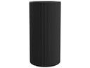 Gatsby Tall Cylinder Planter in Black