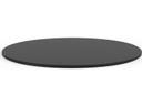 Faz - Round Table Top - Set of 2- 27.25Dia. - HPL Black Edge - Black