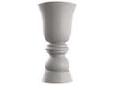 Suave 59-Inch High Polyethylene Planter in Ecru Matte