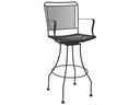 Constantine Wrought Iron Swivel Bar Stool