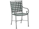 Sheffield Wrought Iron Dining Arm Chair