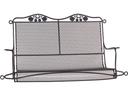 Briarwood Wrought Iron Outdoor Patio Swing with Cushion