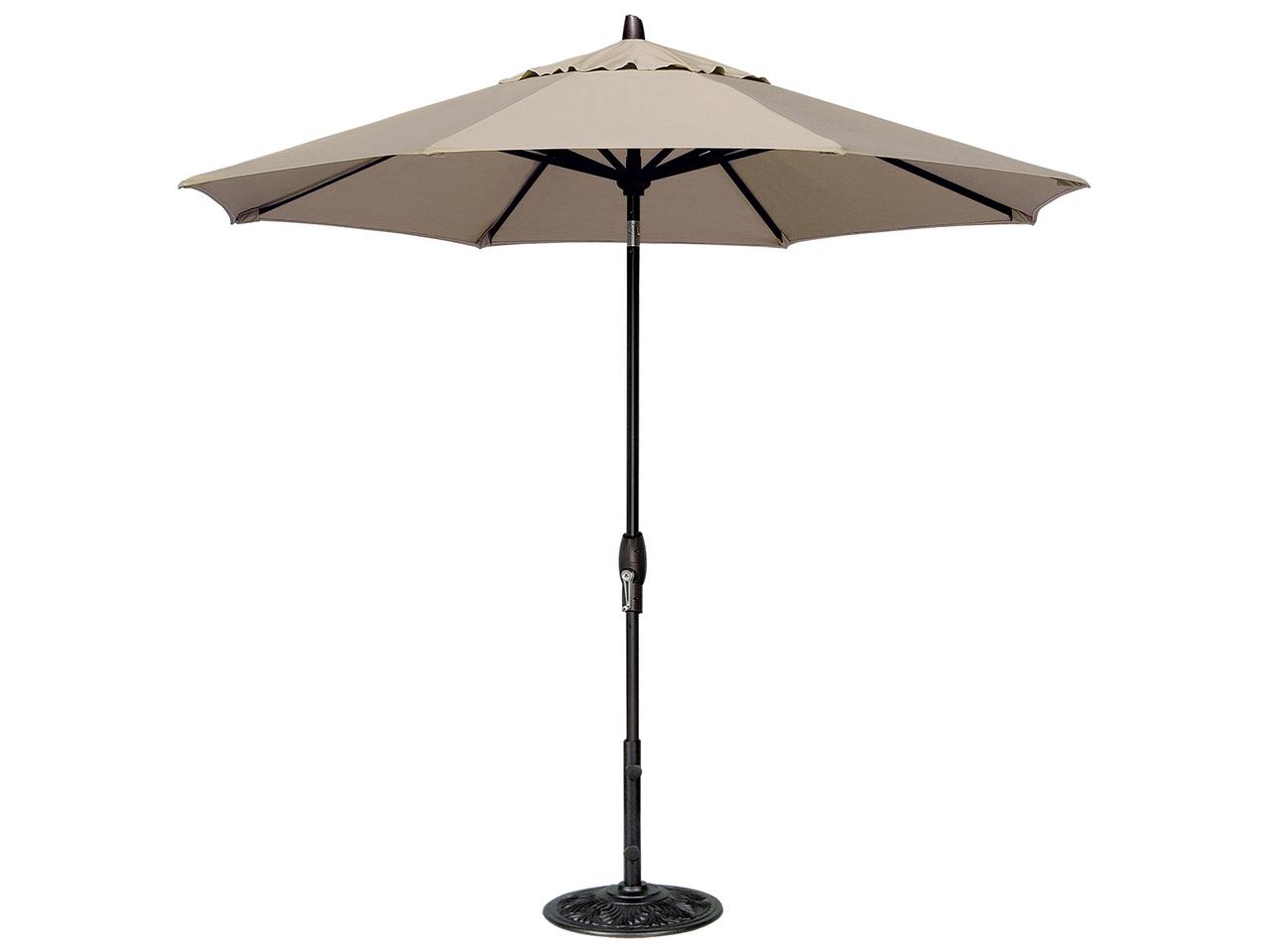 Treasure Garden UM810 9 Foot Octagon Auto Tilt Crank Lift Umbrella