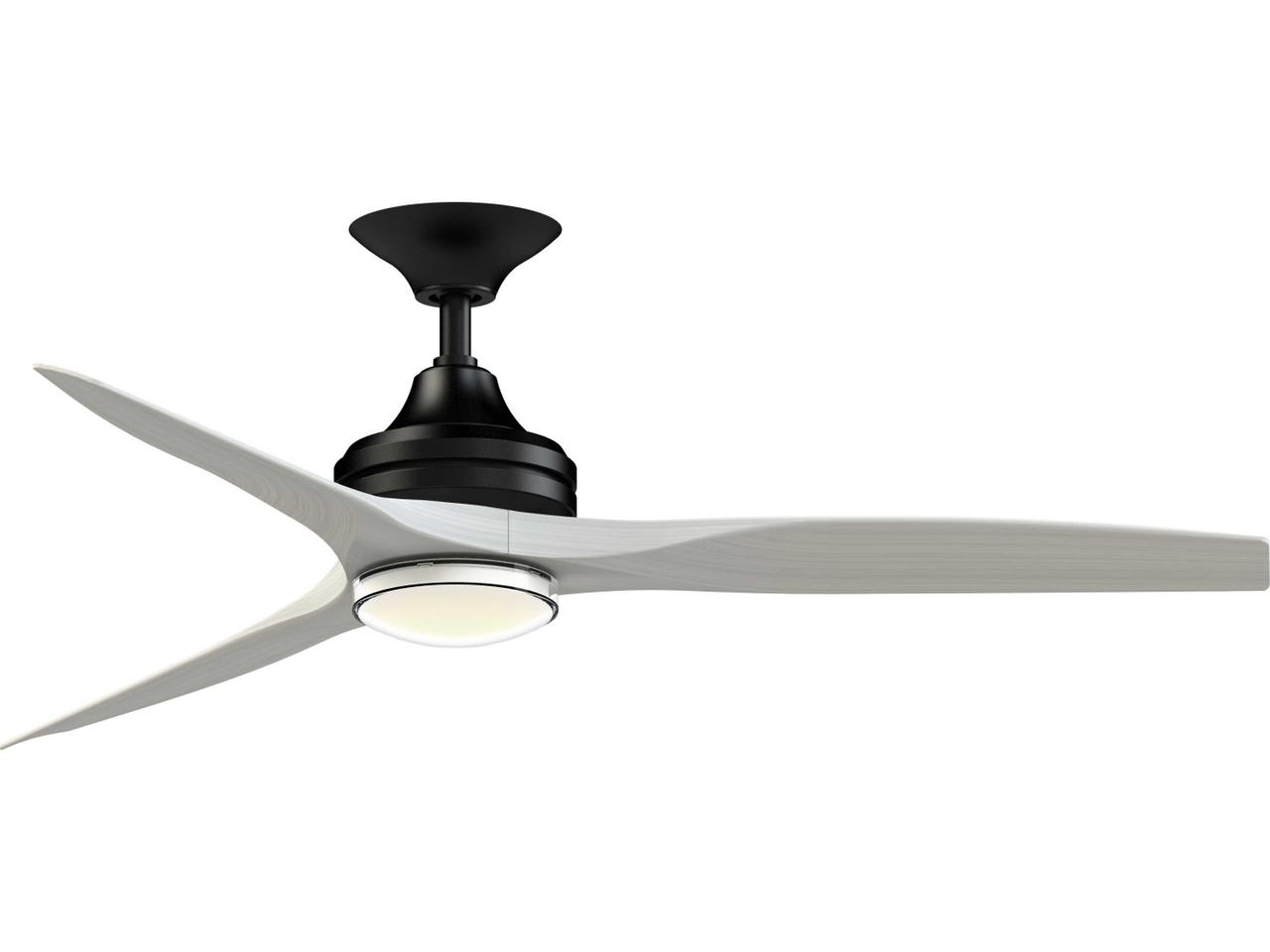 Fanimation Spitfire Outdoor Ceiling Fans | FPD6721BBL-54WW-DWLK | TopModern