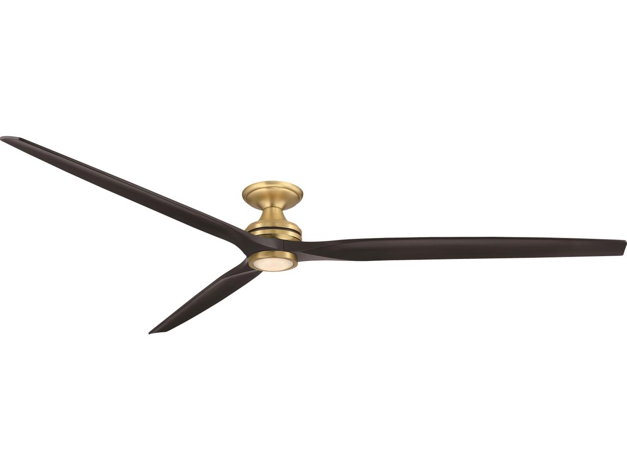 Fanimation Spitfire Outdoor Ceiling Fans | FPD6721BBS-96BL-LK-F | TopModern