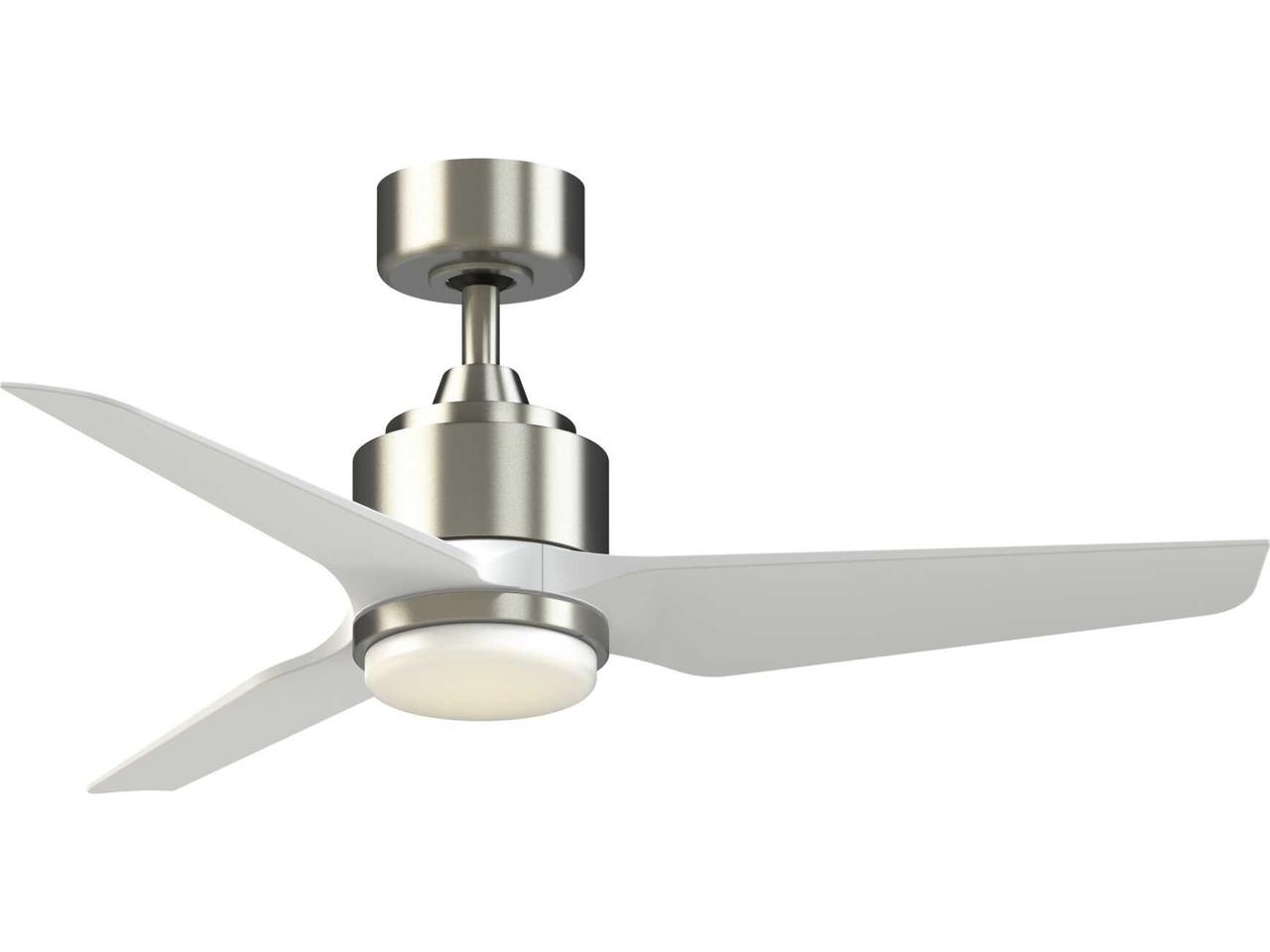Zild Fans Fanimation Triaire Custom Outdoor Ceiling Fans | FPD8514BN-44MWW-LK ...