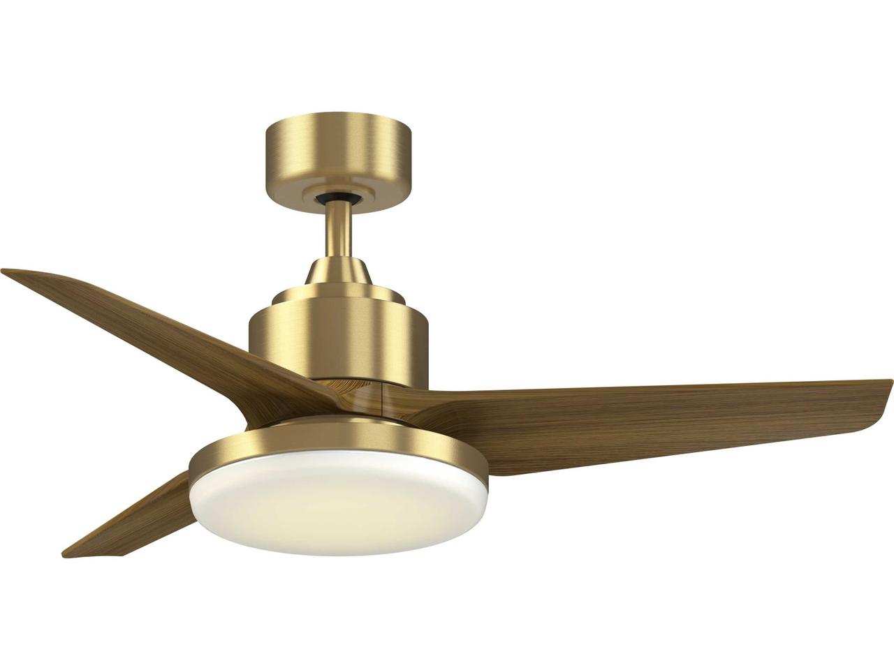 Zild Fans Fanimation Triaire Custom Outdoor Ceiling Fans | FPD8514BS-44KW-12LK ...