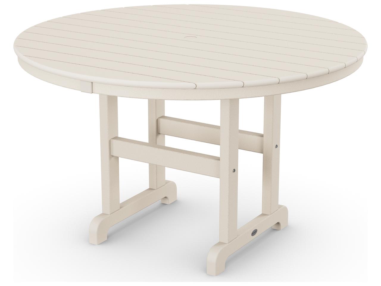 POLYWOOD® POLYWOOD La Casa Cafe 48-Inch Round Dining Table with