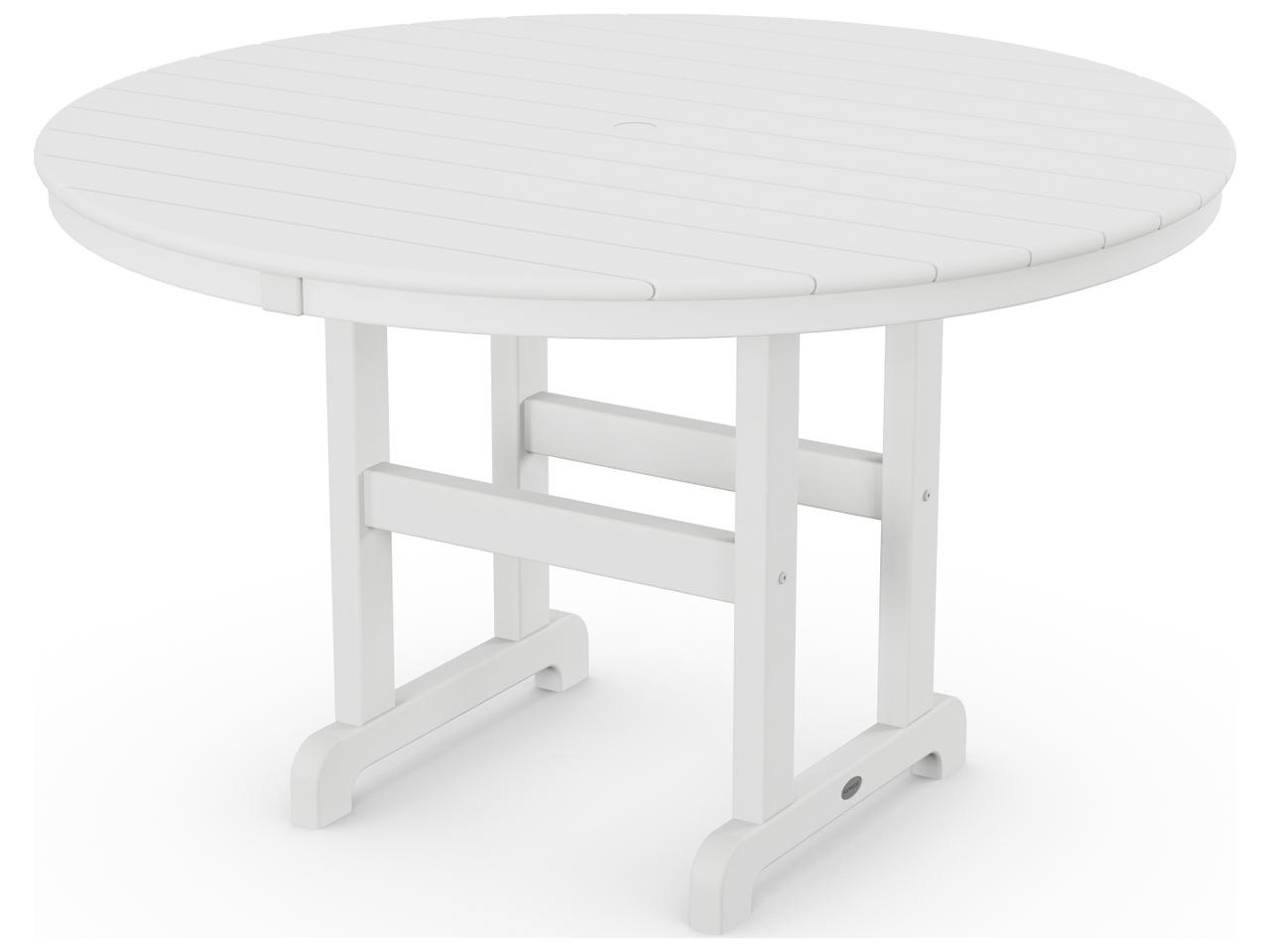 POLYWOOD® POLYWOOD La Casa Cafe 48-Inch Round Dining Table with