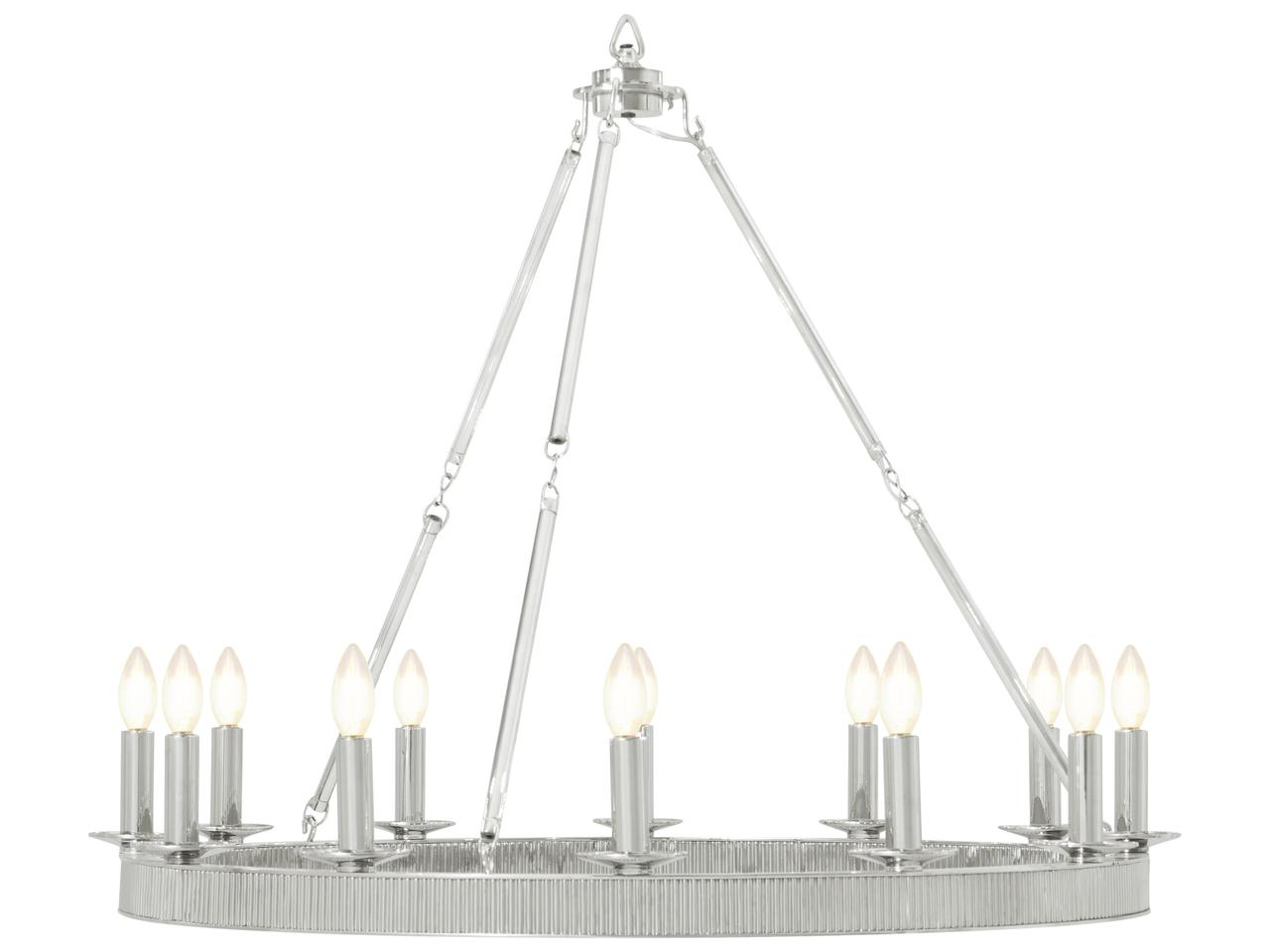 Theodore Alexander Ta Illuminations Chrome Linear Chandelier | TA23030 ...