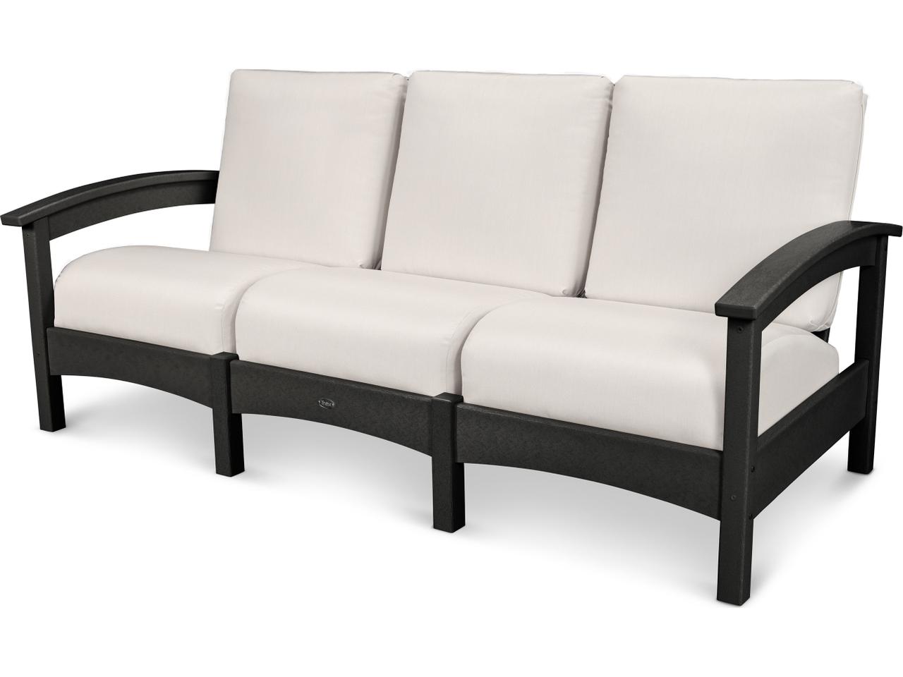 Trex Rockport Deep Seating Recycled Plastic Sofa | PatioLiving