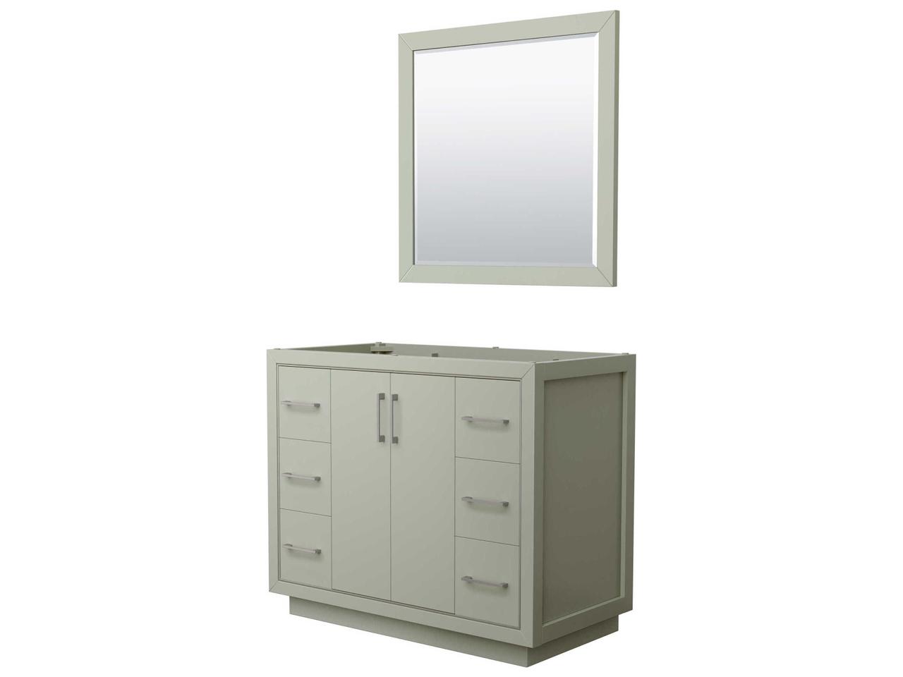 Wyndham Collection Icon 42-Inch Free Standing Single Basin Vanity Set ...